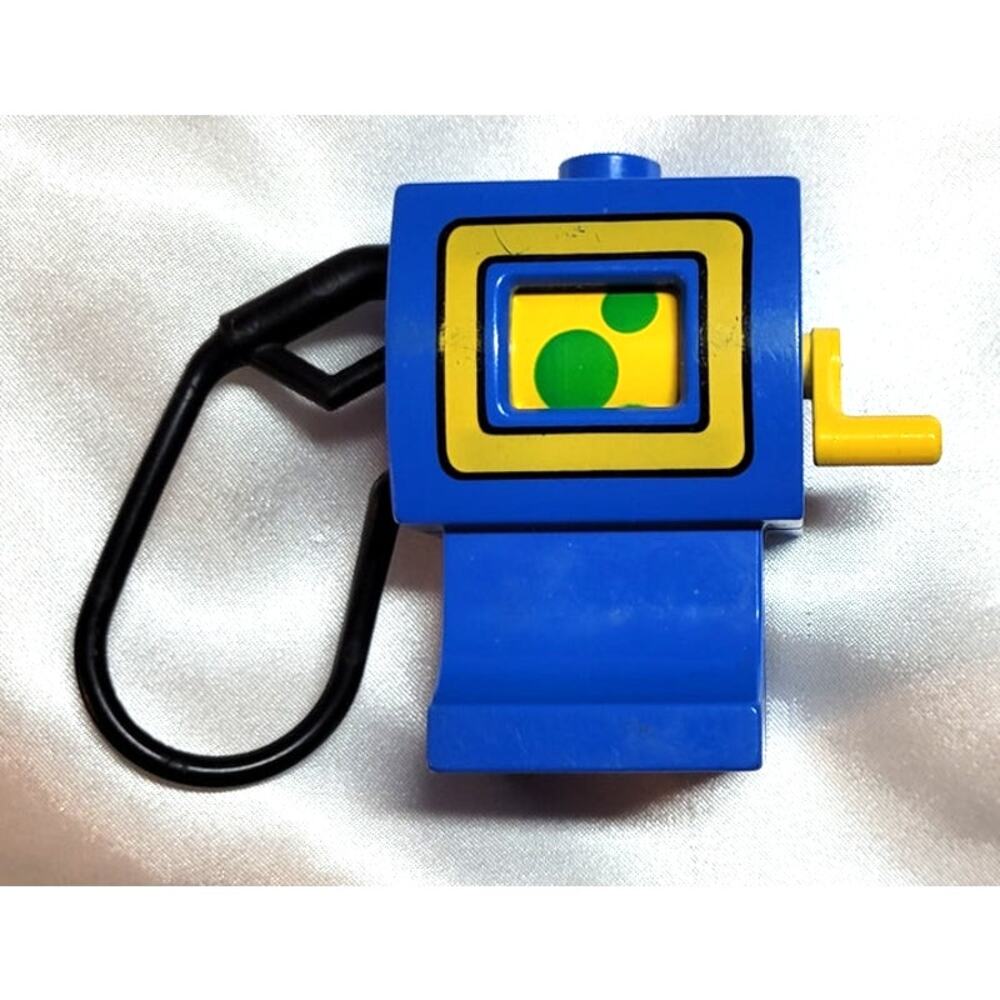 Vintage LEGO Duplo Blue Gas Pump Hose Nozzle Service Station Replacement Part